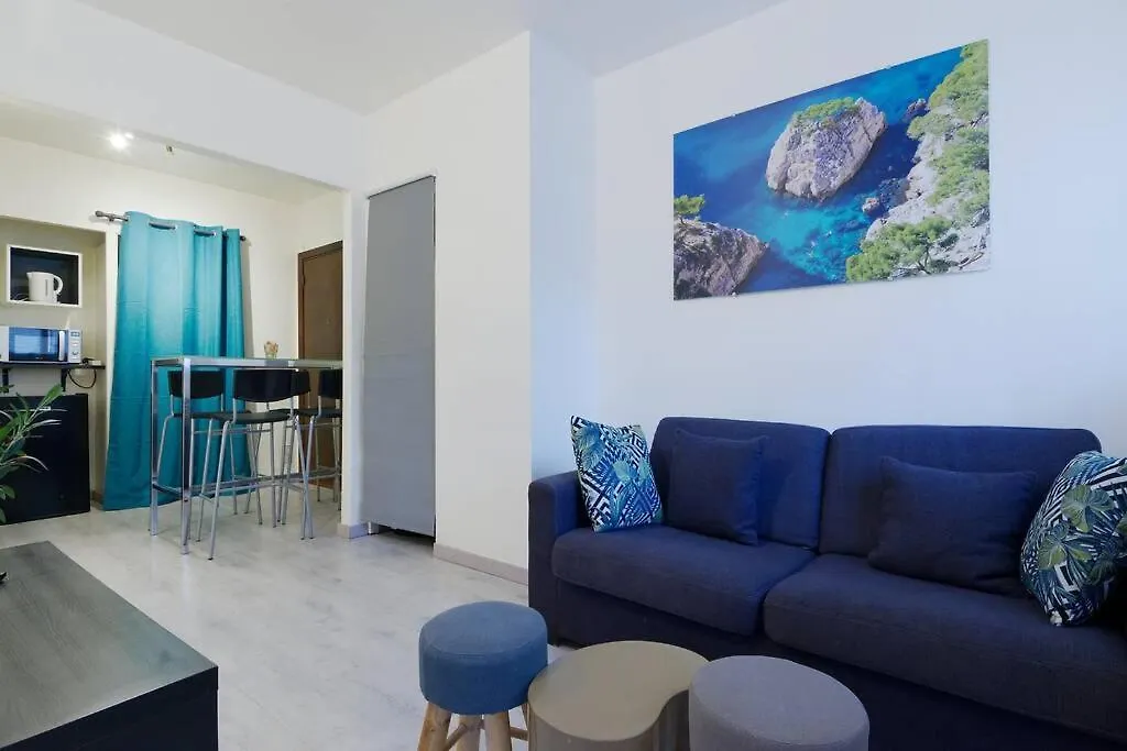 Appartement Marseille entre Mer, Calanques et Palais du Pharo 0*,